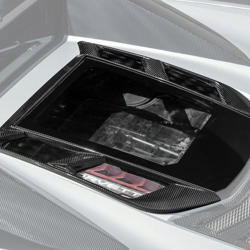 EOS 2020-Up C8 Corvette Convertible Rear Hatch Upper HTC Tonneau - Carbon Fiber