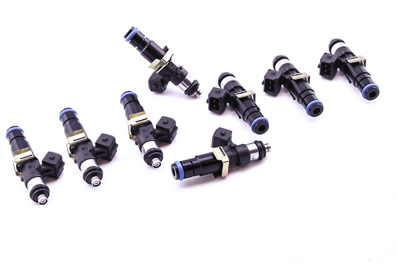 DEATSCHWERKS Fuel Injector, DV2, Bosch EV14, 143 lb/hr, Jetronic/Minitmer Connector, Universal, Set of 8