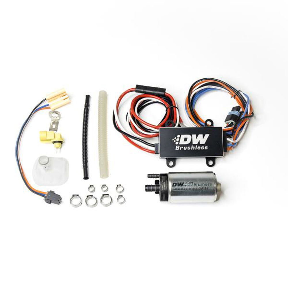 DEATSCHWERKS 440LPH Fuel Pump Kit w/ 9-0907 Install/C103 Control,  Mustang 2015-