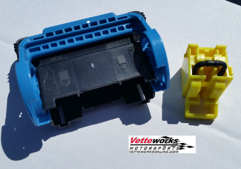 C6 Corvette Airbag Simulation Plug (ASP) 06-12 Kit (Driver Side Seat)