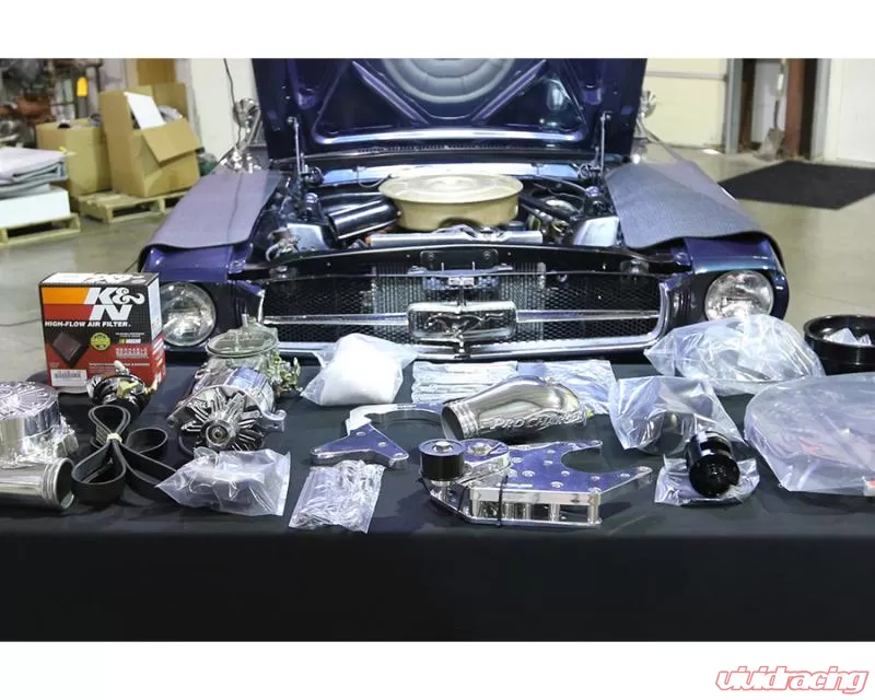 ProCharger H.O. Intercooled w/ P-1SC 8 Rib Ford Mustang 1964-1966