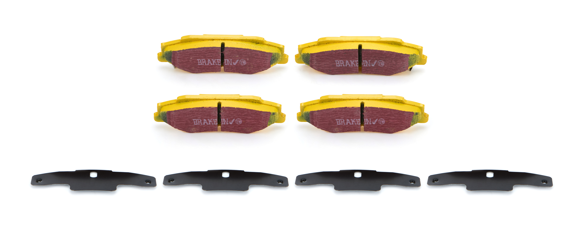 Ebc Brakes Usa Inc Yellow Stuff Brake Pads - Chevy Corvette 1997-2013 - Set of 4
