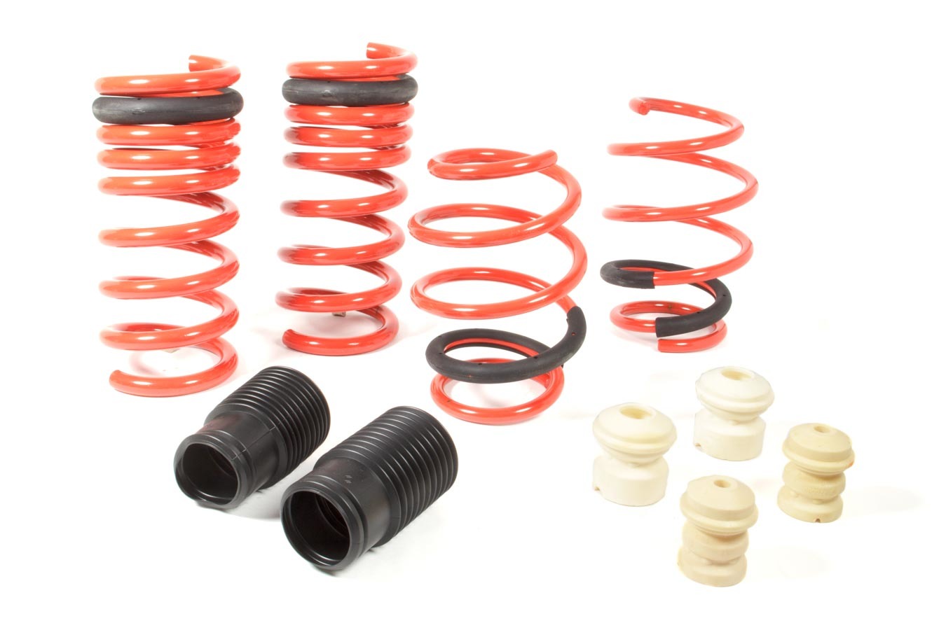 Eibach Springs Suspension Spring Kit, Sportline, Lowering, 4 Coil Springs, Black Powder Coat, GT, Ford Mustang 2015-16, Kit