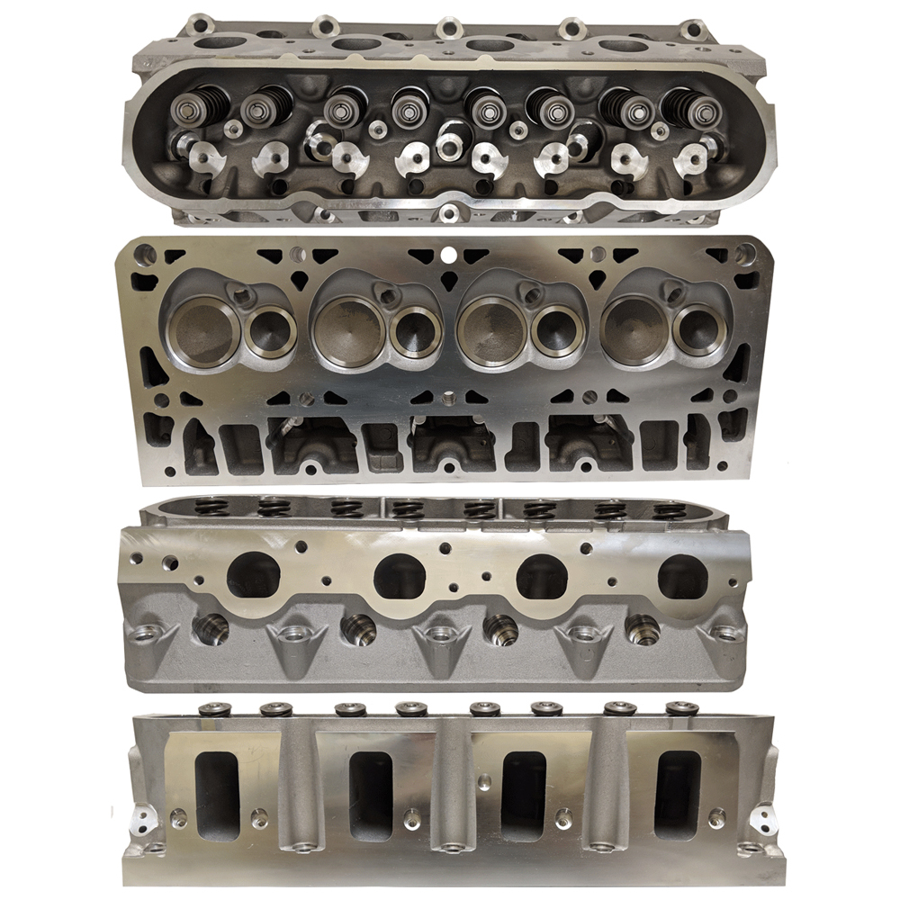 Enginequest Assembled Cylinder Head - GM LS-Series - 2.165 in/1.590 in Valves