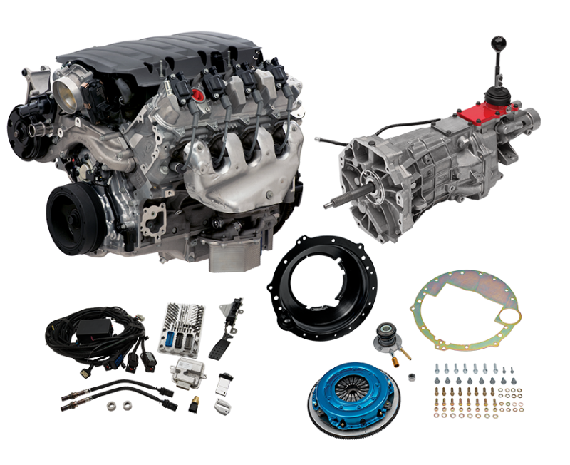 LT1 Connect & Cruise Kit LT1 460hp Wet Sump w/ - Chevrolet Performance CPSLT1T56