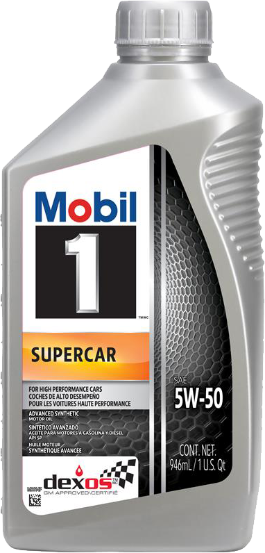 Mobil 1 Supercar GM dexosR Engine Oil, 5W50 - 1 Quart,  need to order in multiples of 6