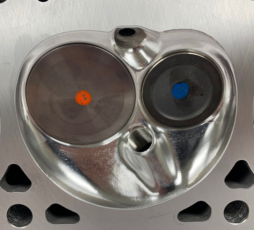 Katech LT4/LT5 68cc Cylinder Head Combustion Chamber CNC Porting Service