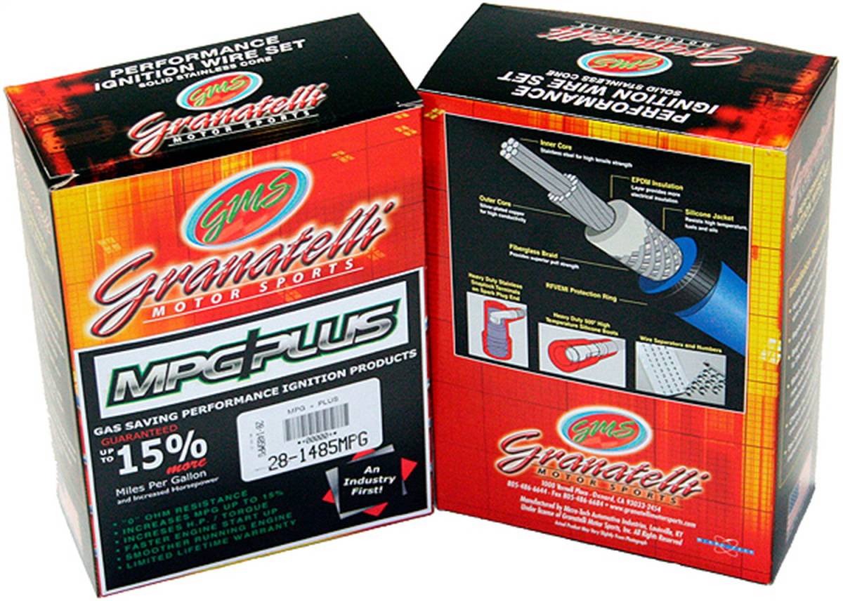 Granatelli 1981 Nissan 810 2.4L L6 0-Ohm Spark Plug Wires - 26-1174S