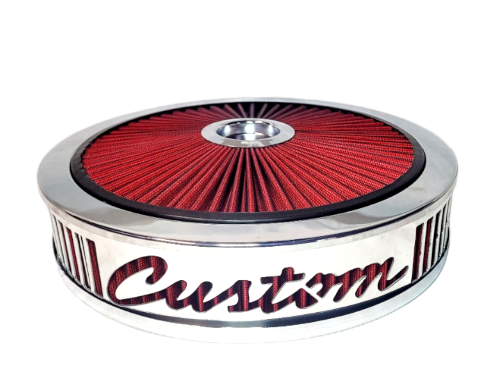 Granatelli Beauty Bandz, "SPECIAL ORDER" Grill Insert, 14" x 3" Red - 750000CRF