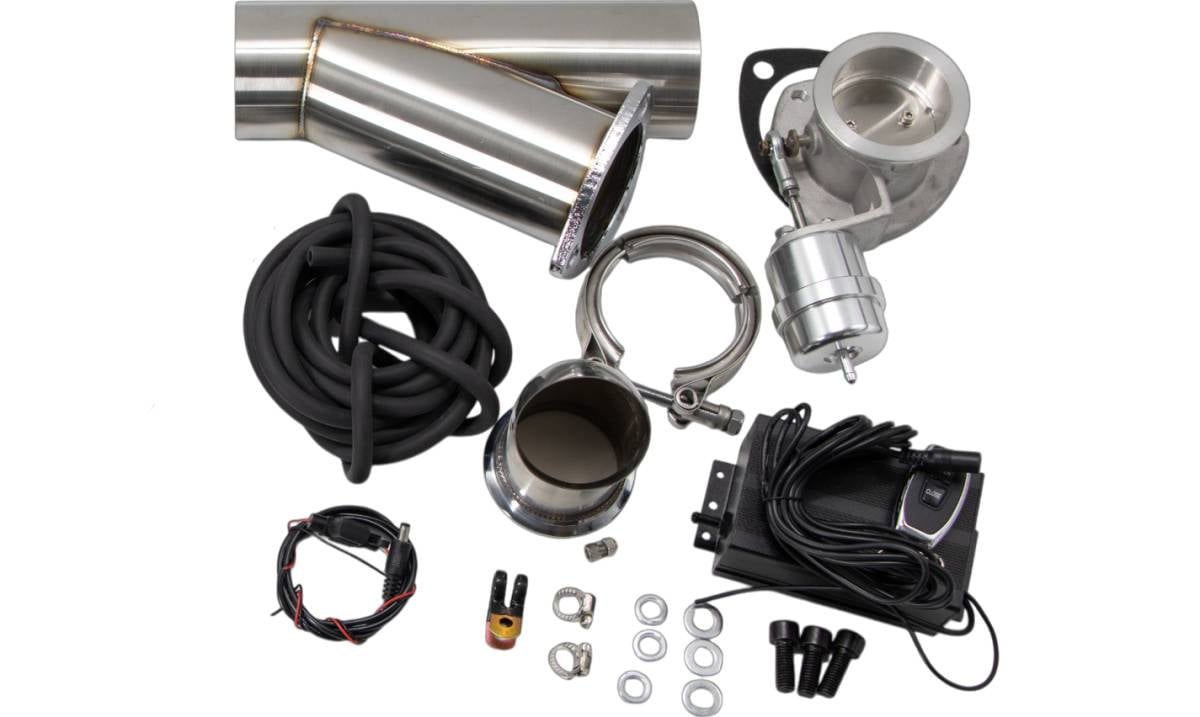 Granatelli Vacuum/Pressure Controlled Elec Exhaust Cutout Systems - SS - 309525