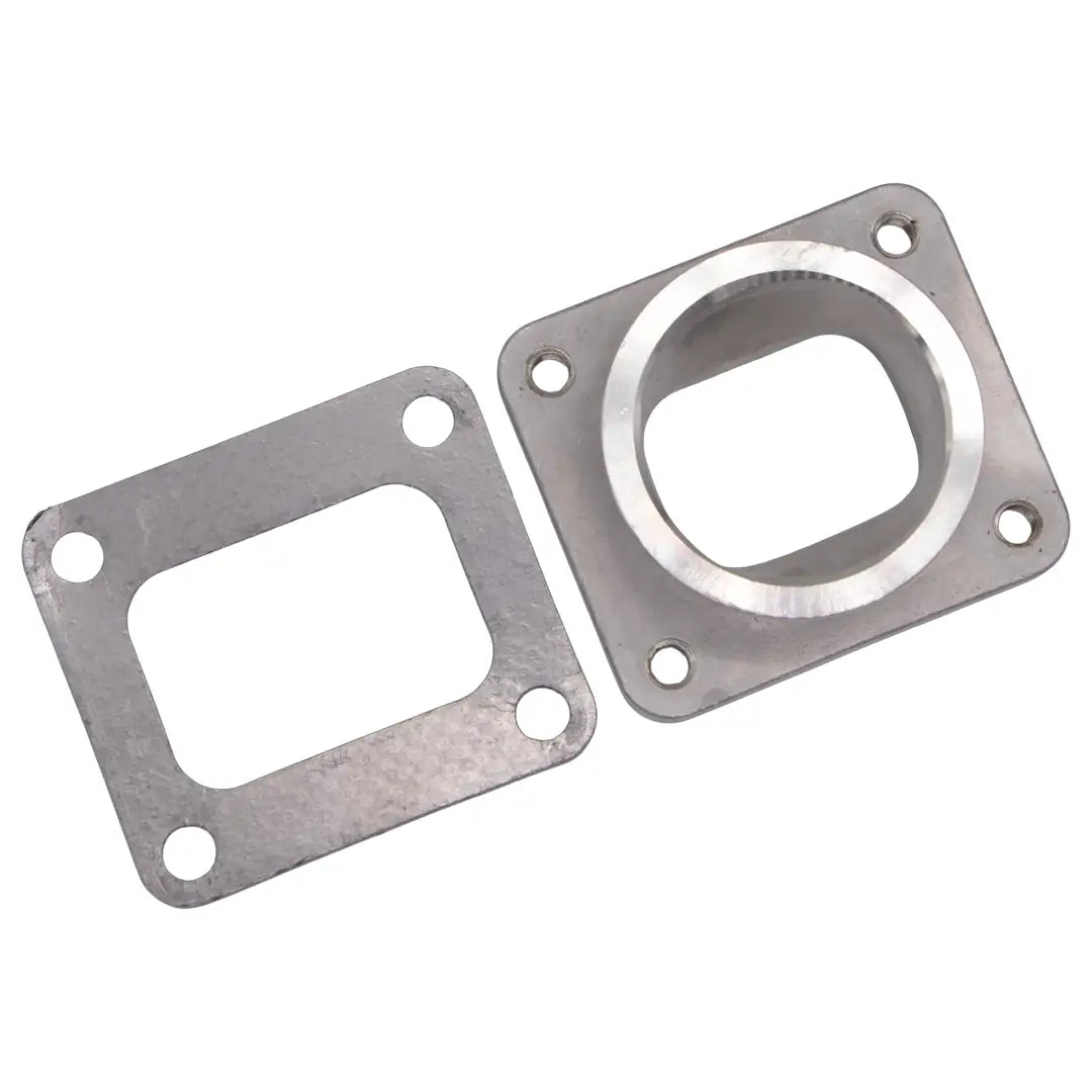Granatelli Turbo Adapter, Cast. 2.5" V-Band to T4 Housing, Threaded - 540204