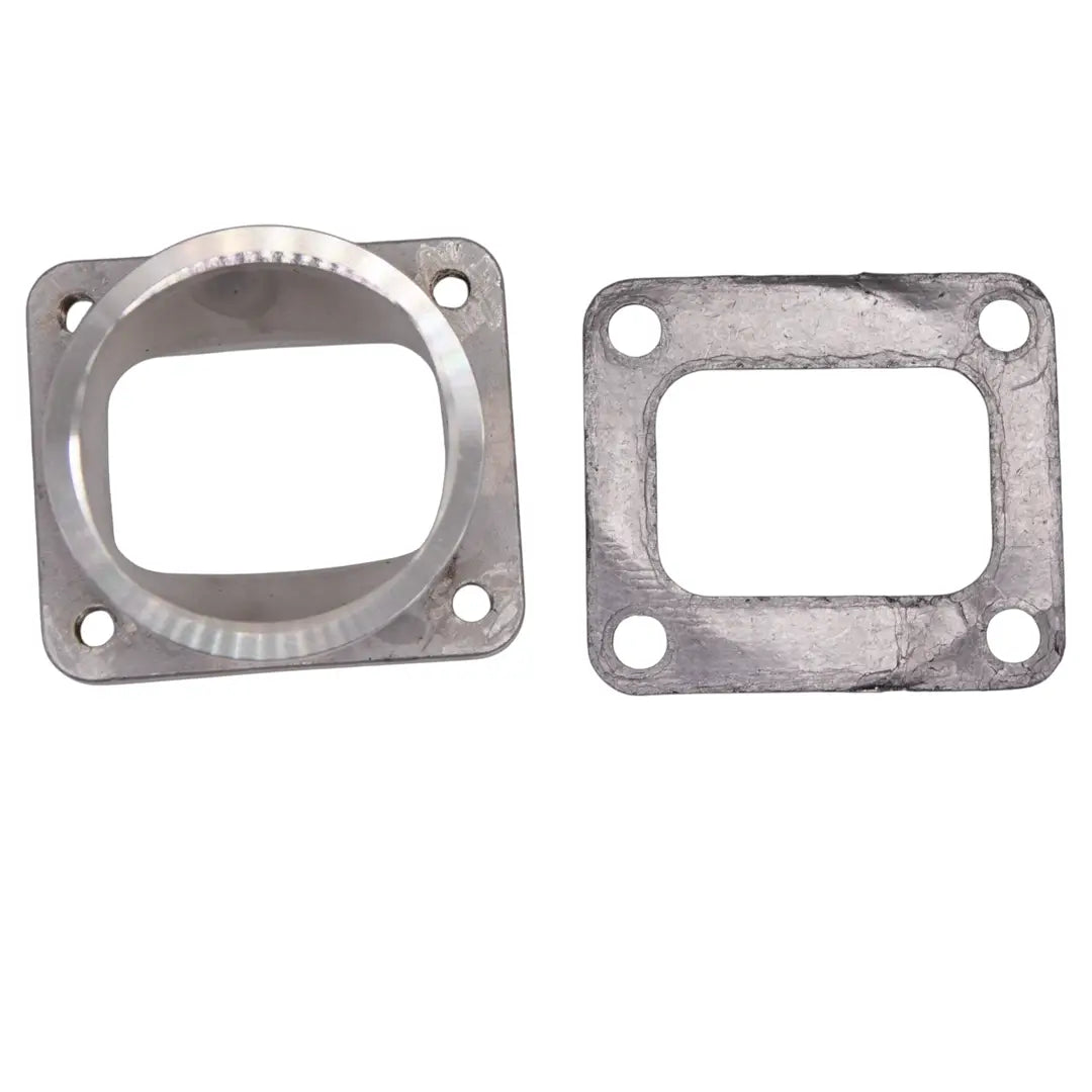 Granatelli Turbo Adapter, Cast. 3.0" V-Band to T4 Housing, Threaded - 540206