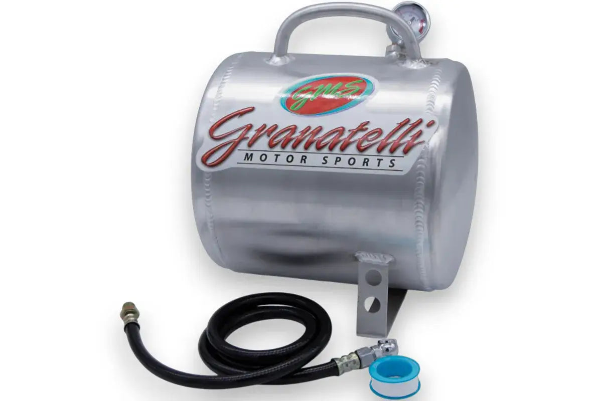 Granatelli Aluminum 2.5 Gallon Racing Air Tank - Lightweight - 900103