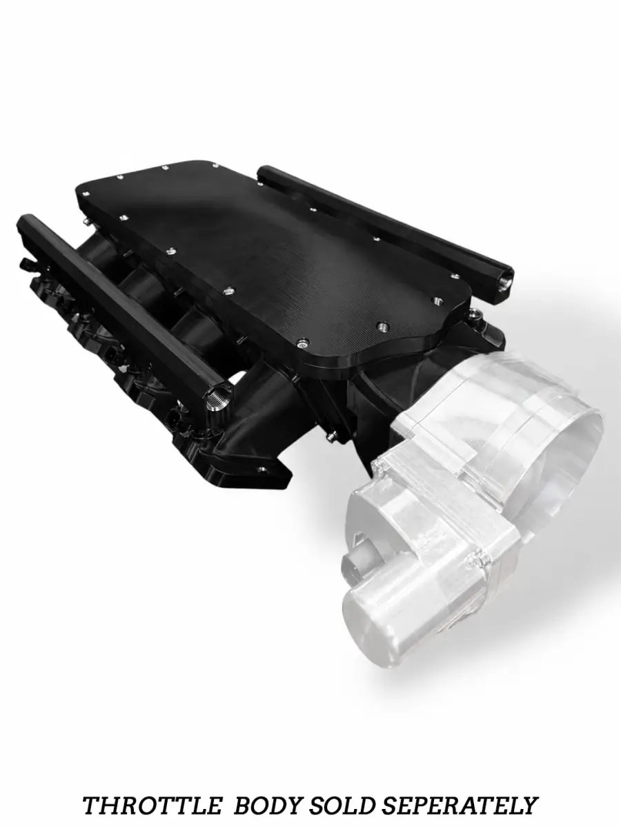 Granatelli ZILLA Black Billet LS Intake Manifold - 105mm Inlet - 980105