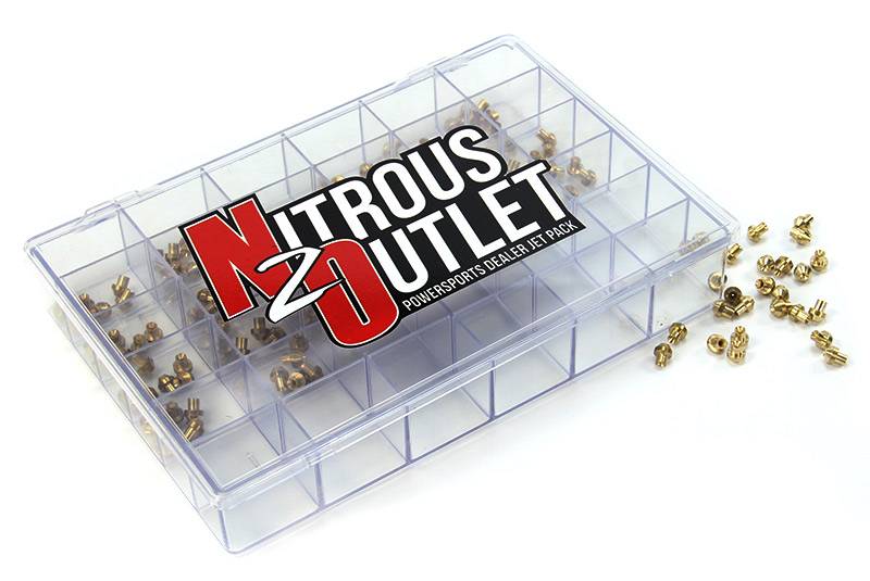 Nitrous Outlet Powersports Dealer Resale Jet Pack (Includes 20 Sizes, 6 of Each,
