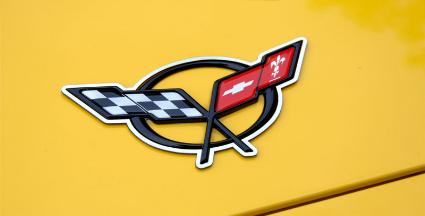 Corvette C5 Emblem Trim 2Pc 1997-2004 C5 & Z06