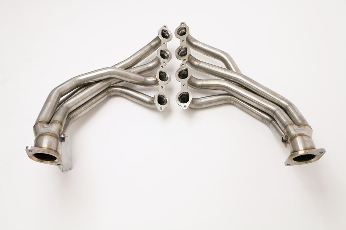 Chevy C6 Corvette Long Tube Headers 1 3/4 in. Billy Boat Exhaust Lg Tb Header 1 3/4''