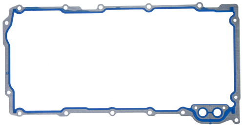 Fel-Pro 1-Piece Oil Pan Gasket - GM LS-Series - Aluminum/Rubber