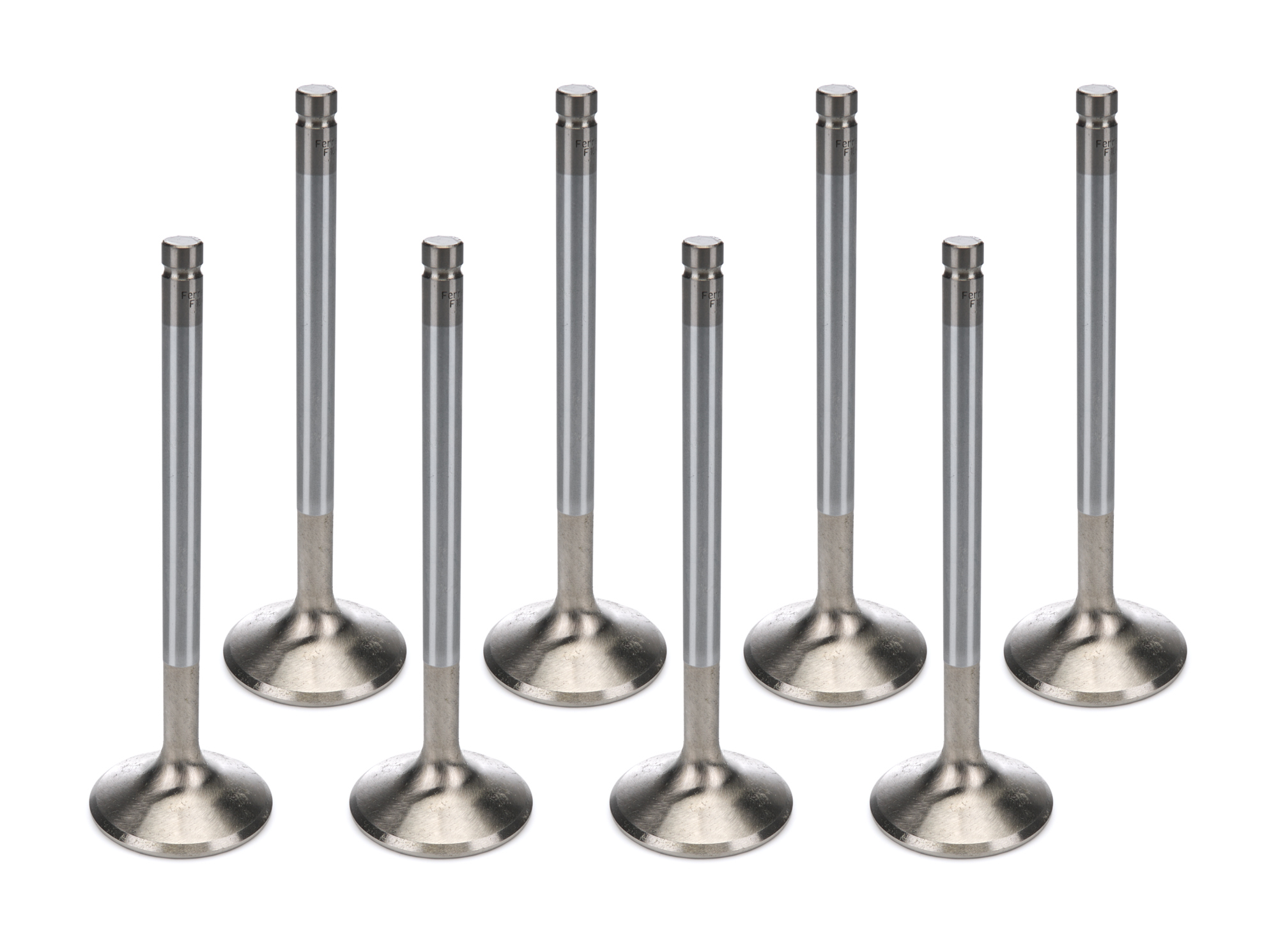 Ferrea Stainless Exhaust Valve - GM LS-Series - Set of 8 - 1.600 in Head
