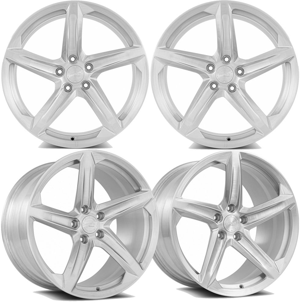 23-25+ C8 Corvette Z06/E-Ray F023 20x10" & 21x13" Forged Wheels Front & RearBrus