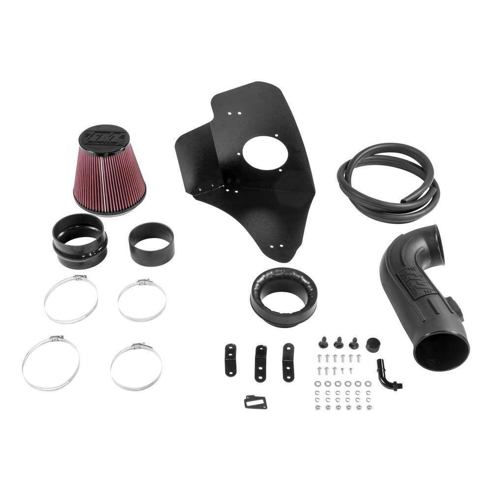 Flowmaster Air Induction System, Delta Force, Reusable Filter, Black Powder Coat, 6.2 L, GM LS-Series, SS, Chevy Camaro 2