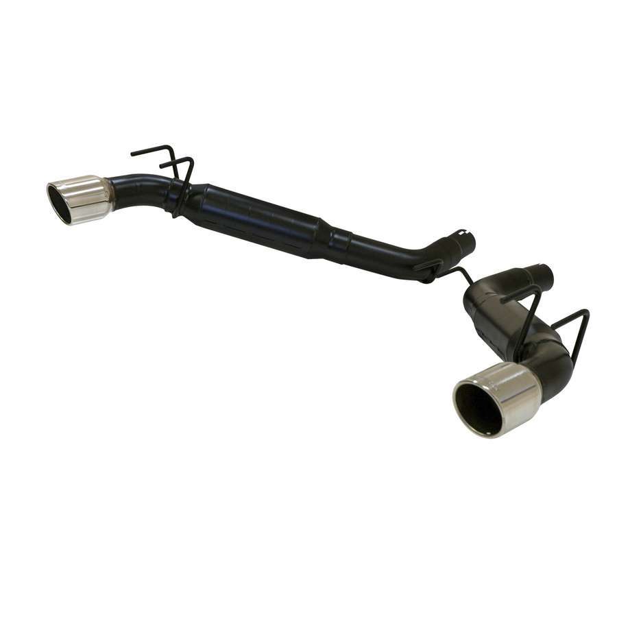 Flowmaster Exhaust System, Outlaw, Axle-Back, 3" Tailpipe, 4" Tips, Stainless, Black, Chevy Camaro 2010-13, Kit