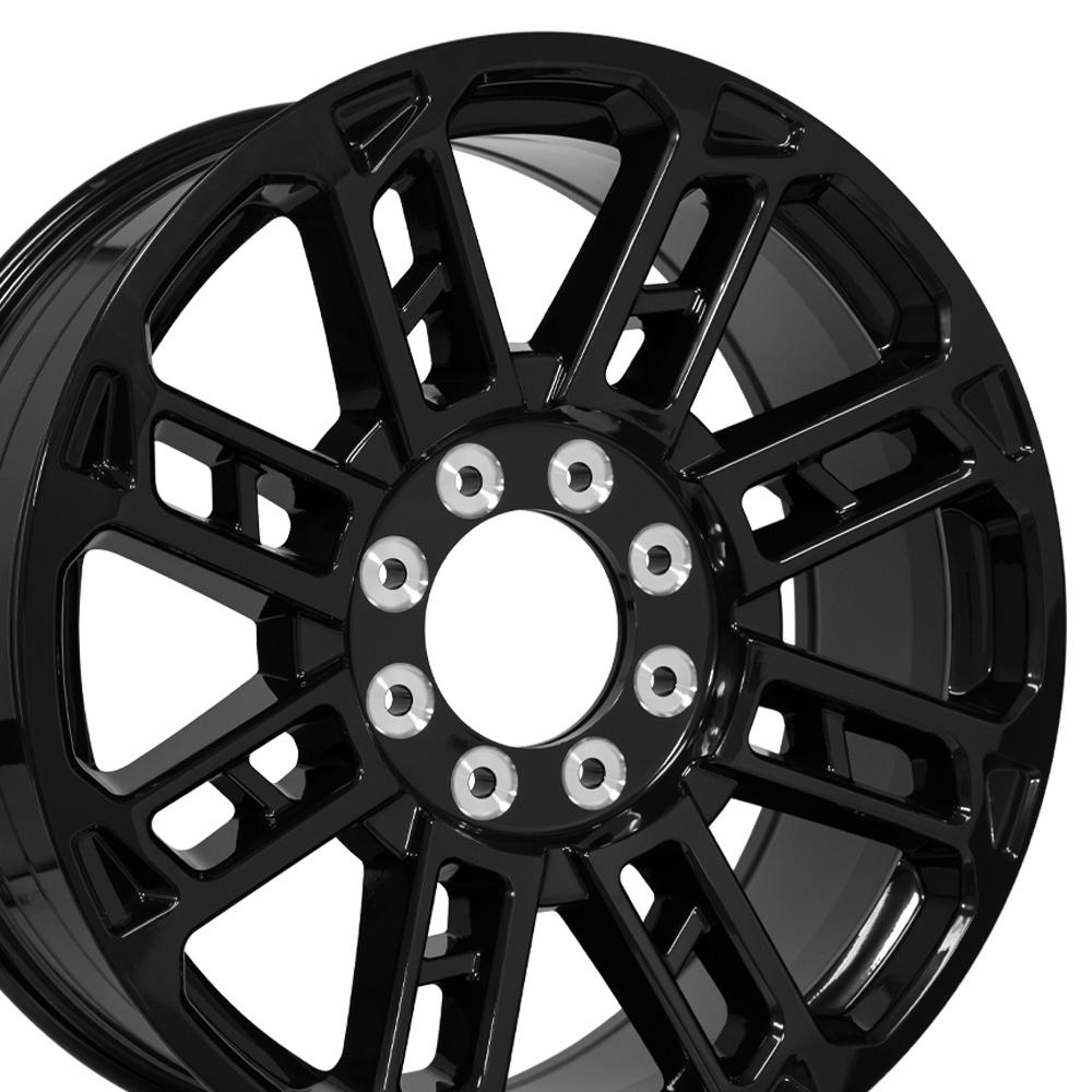 OE Wheels FR62 22x9 8x170 40et Gloss Black Wheel