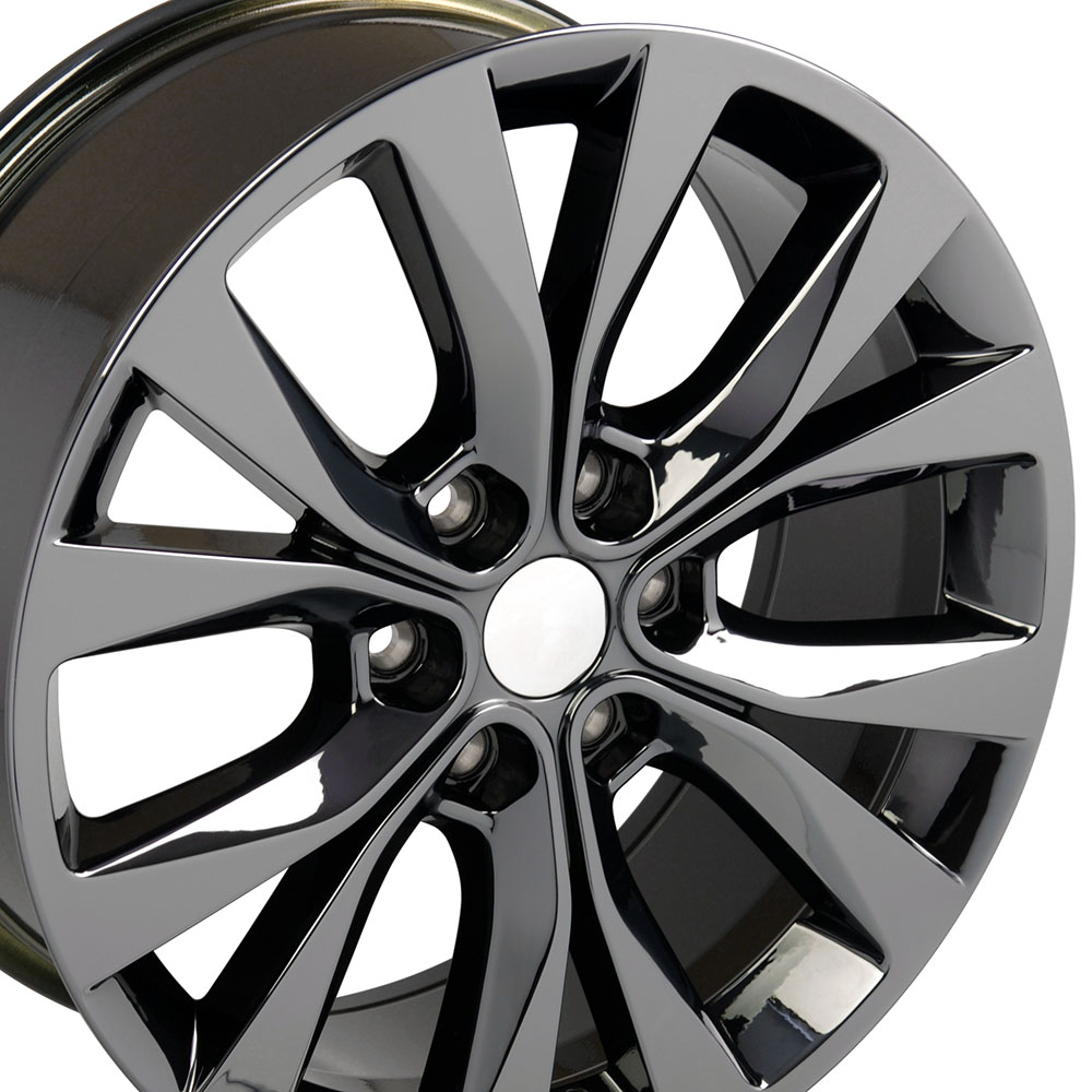 20" Fits Ford,  F, 150 Style Replica Wheel,  PVD Black Chrome 20x8.5