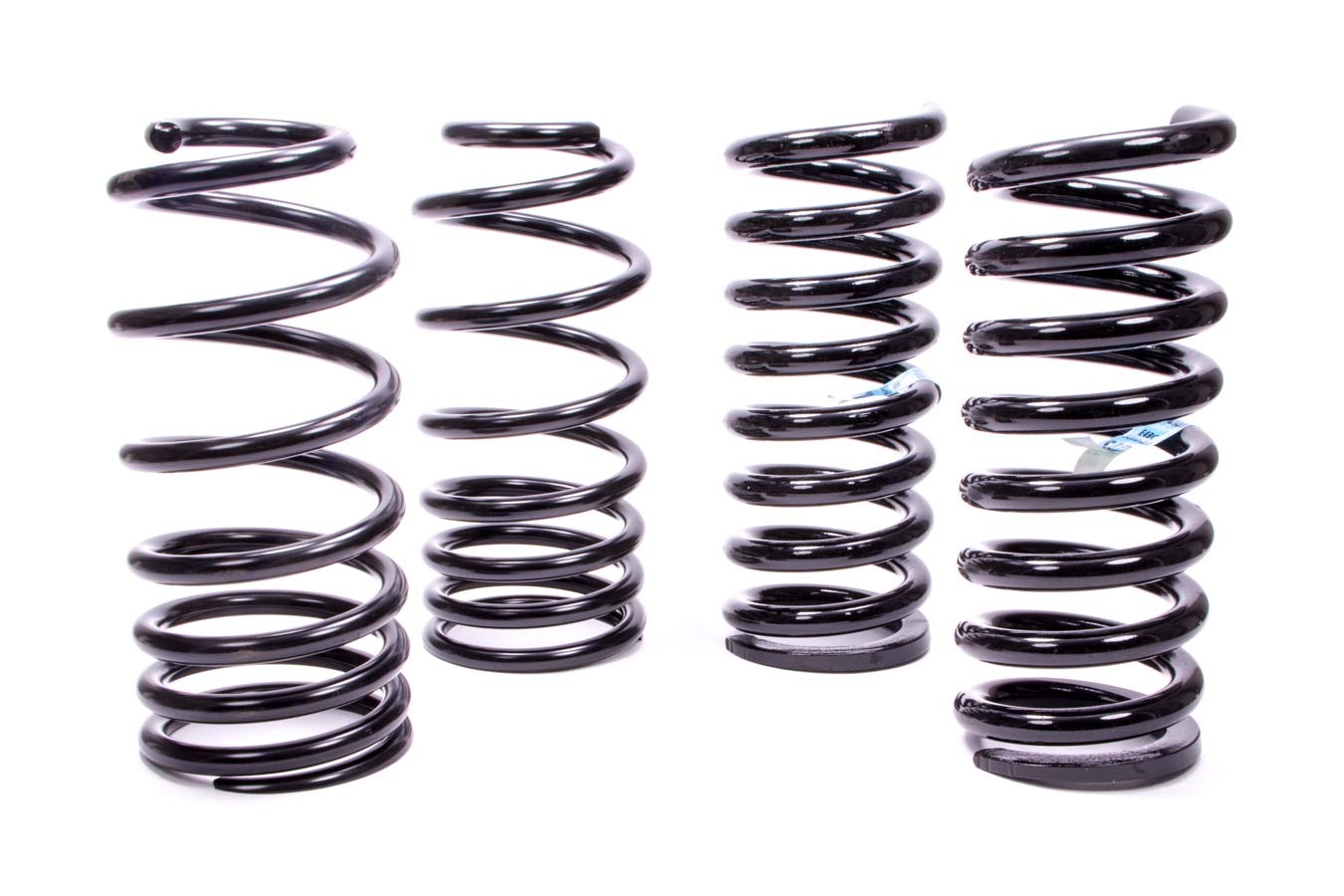 FORD Suspension Spring Kit, Super Handling Kit, Lowering, 4 Coil Springs, Black Powder Coat, Ford Mustang 1979-2004