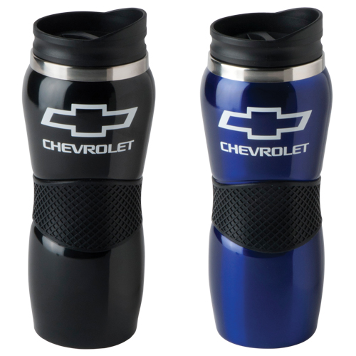 Chevrolet Bowtie Logo 14 Oz. Travel Thermal Stainless Steel Mug Tumbler