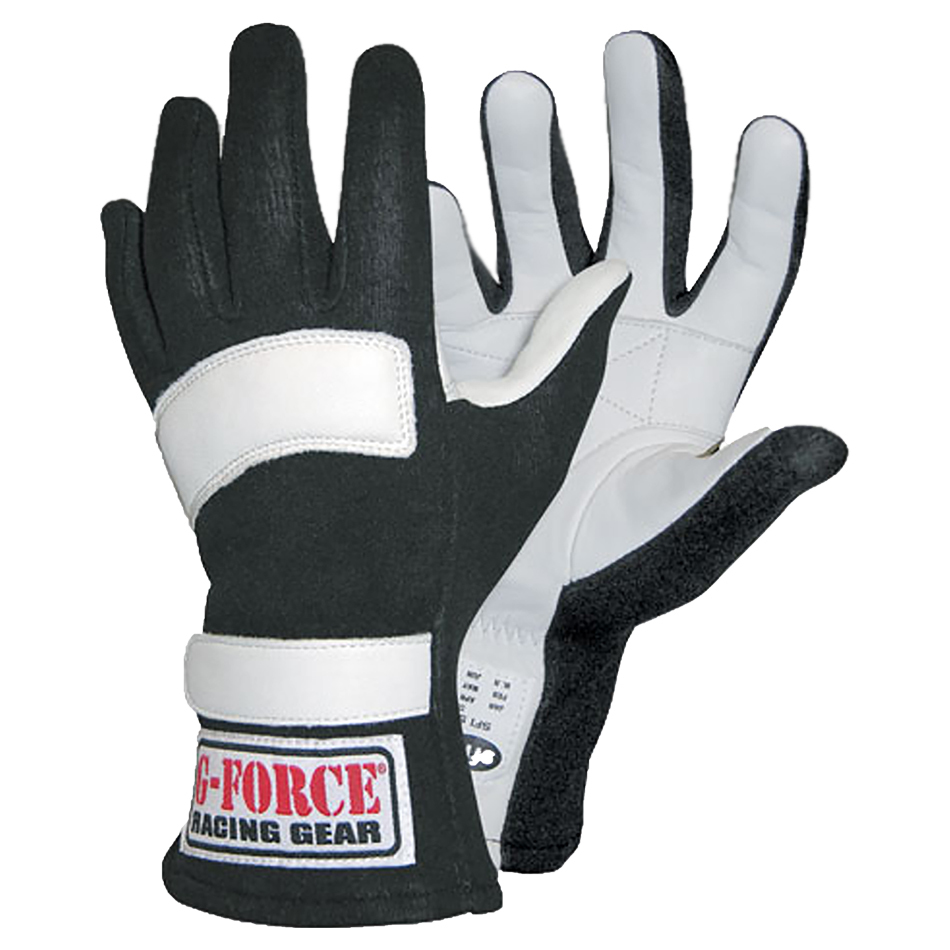 G-FORCE G5 Racing Gloves Large Black