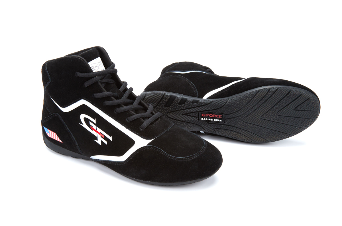 G-FORCE Shoes G-Limit Size 5 Black Midtop