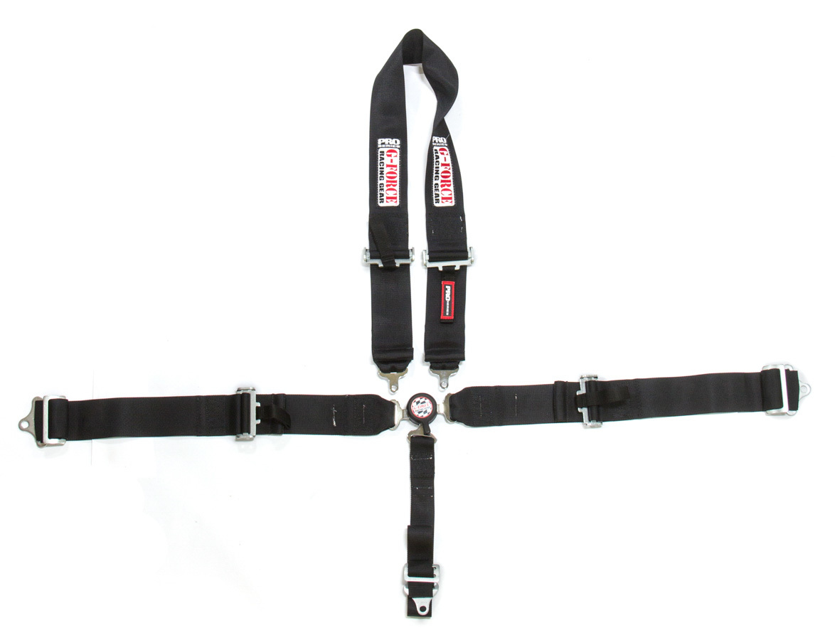 G-FORCE U-Type Harness Camlock Black 5pt Pro Series