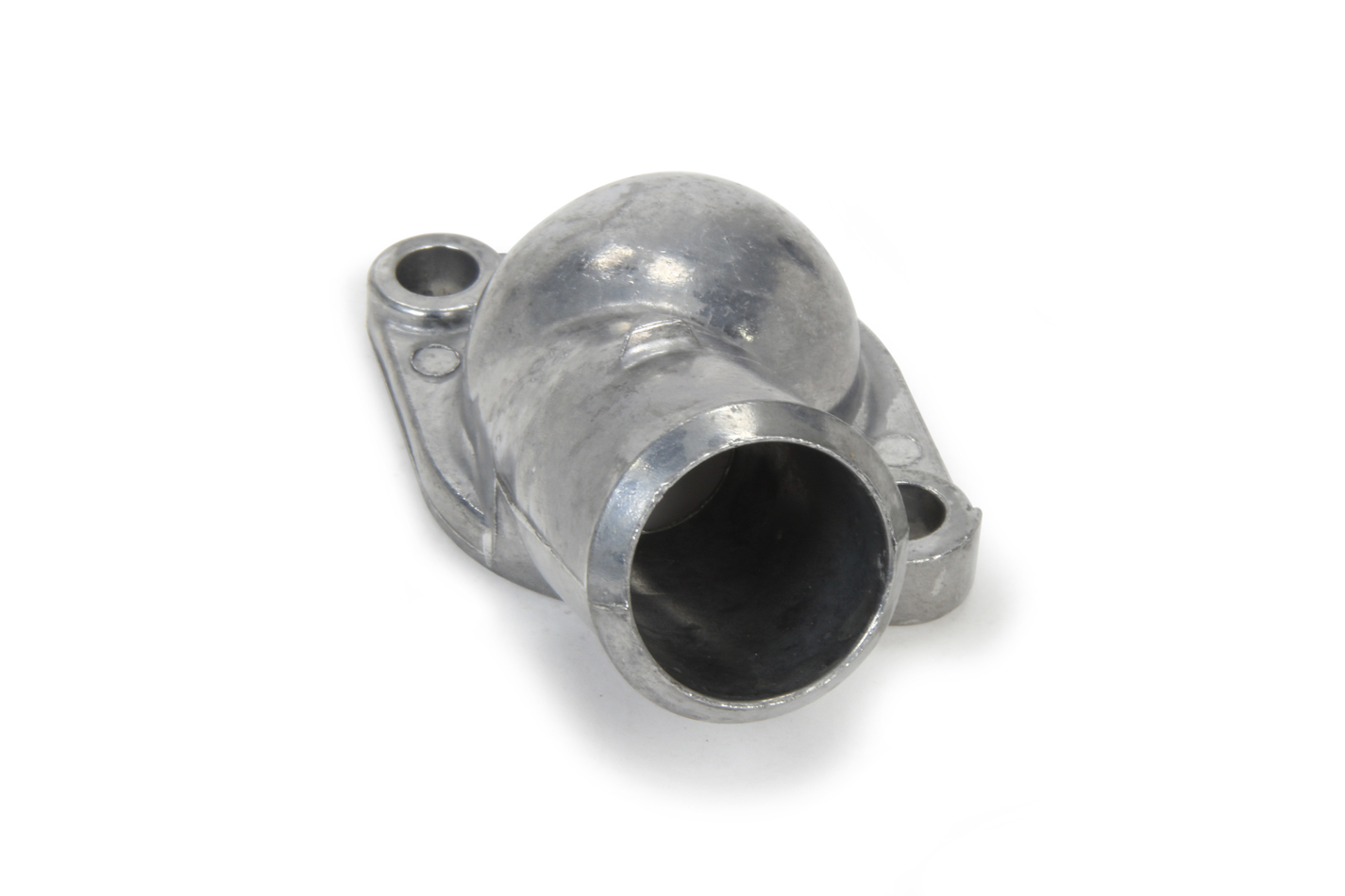 GM Performance, Water Neck,  75 Degree,  1-1/2" ID Hose,  Gasket Seal,  Aluminum,  Natural,  Chevy V8,  Each