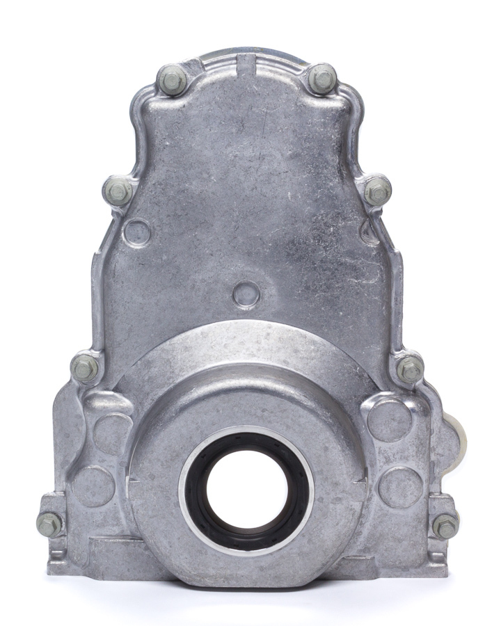 GM Performance, Timing Cover,  1 Piece,  Gaskets/Hardware/Seal Included,  Aluminum,  Natural,  LS1/LS6,  GM LS-Series,  Each