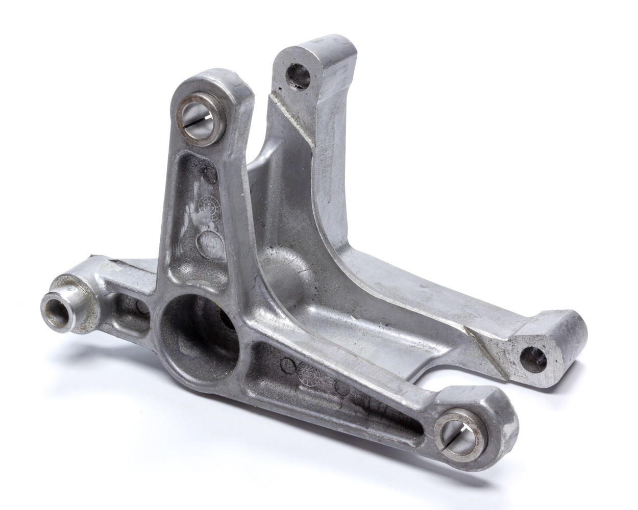 GM Performance, Alternator Bracket,  Drivers Side,  Block Mount,  Lower Only,  Aluminum,  Natural,  GM LS-Series,  GM F-Body 1