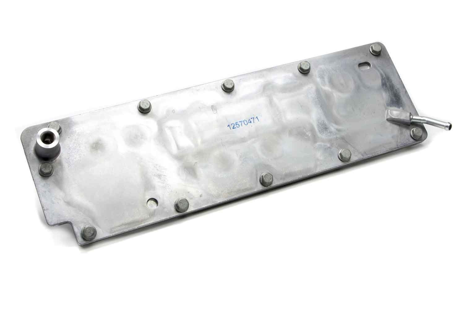 GM Performance, Valley Cover,  3/8" Hose Barb Breather,  Gaskets/Hardware,  Aluminum,  Natural,  GM LS-Series,  Kit