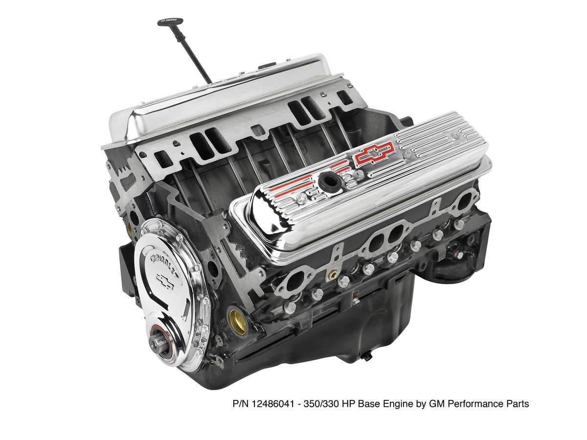 GM Performance, Crate Engine,  350 Cubic Inch,  330 HP,  Small Block Chevy,  Each