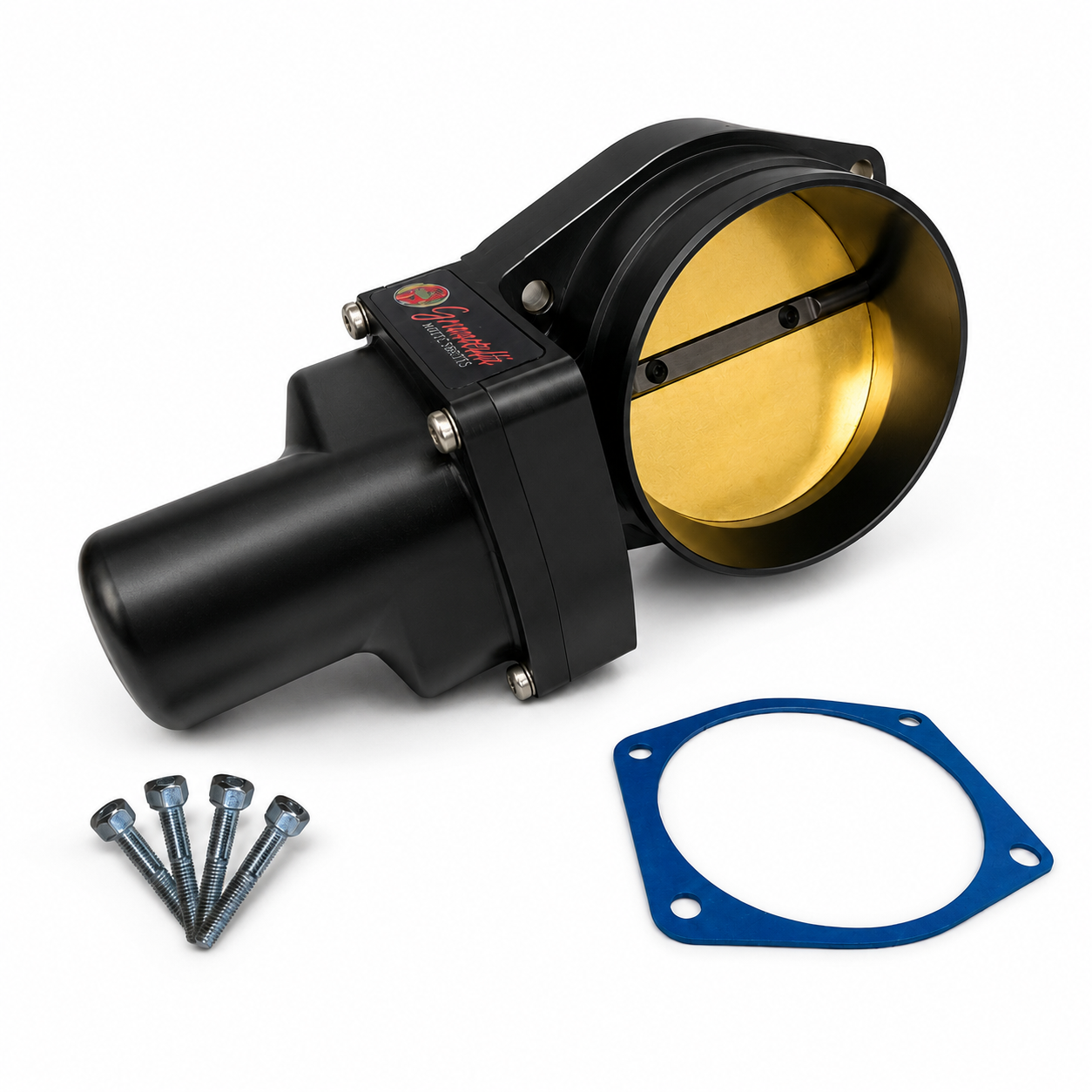 Granatelli GM LS / LSX 105mm Black Billet Drive-By-Wire Throttle - GMTBLS105B
