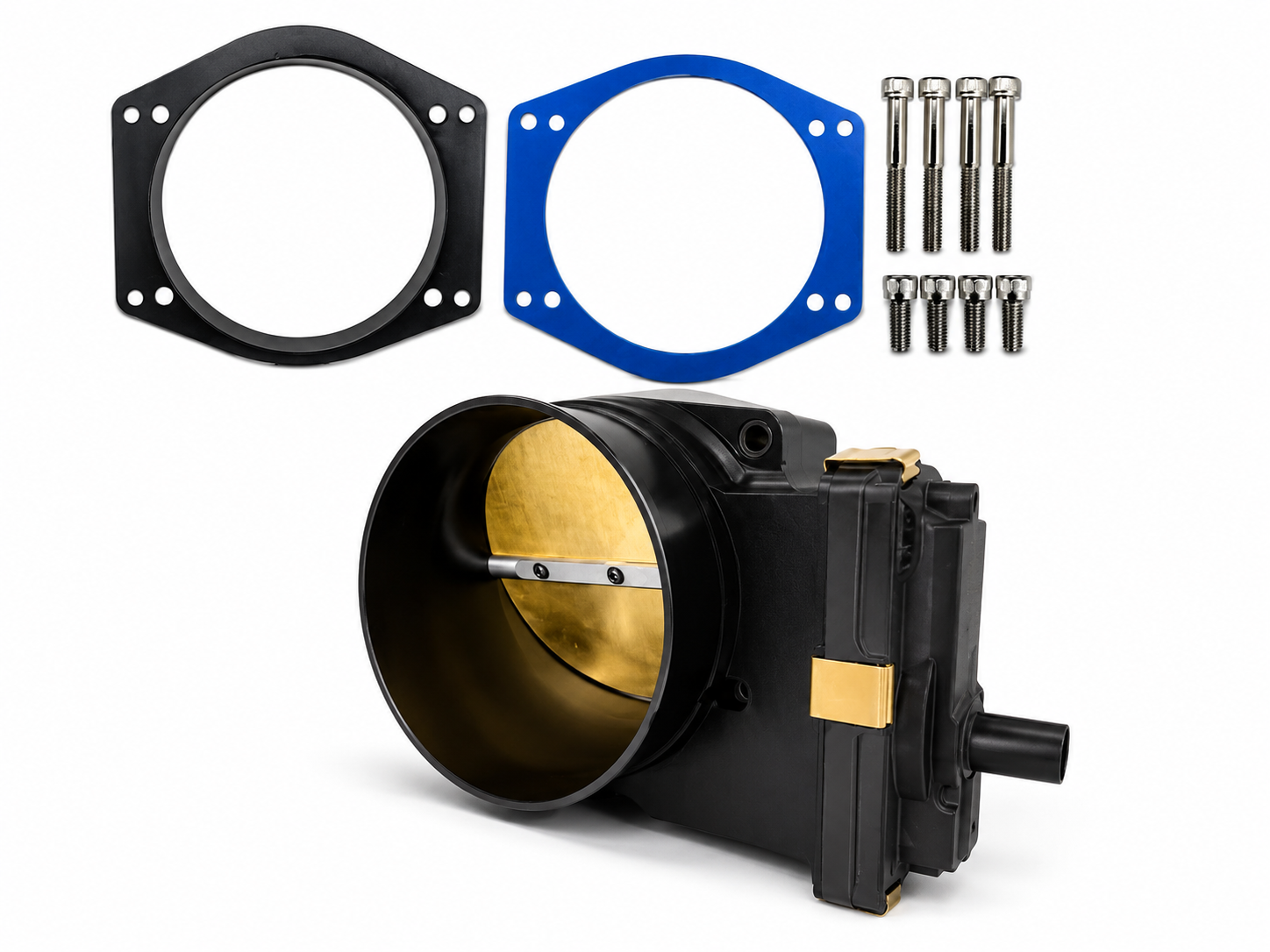 Granatelli GM LT1 / LT4 / LT5 112mm Black Billet Drive-By-Wire - GMTBLT112B