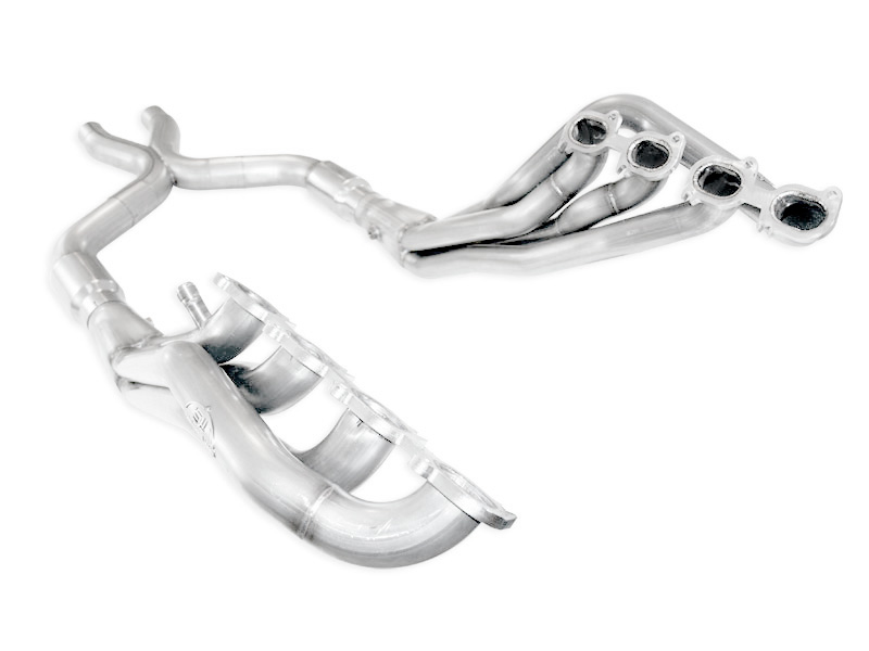 2007-2010 Mustang Shelby GT500 5.4L SW Headers 1-7/8" With Catted Leads Factory & Performance Connect