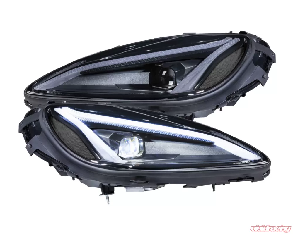 GTR Lighting Pair Carbide LED Headlights Chevrolette Corvette C6 2005-2013