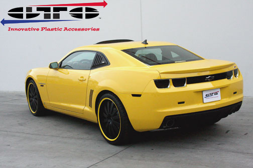 2010-13 Camaro GT Styling TailLight Covers, Smoke Blackout