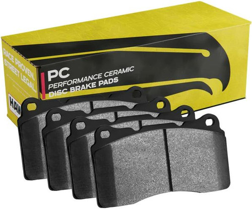 16-22+ Camaro SS 4-Piston Rear Brake Pads, Motorsports DTC-30, Hawk Performance