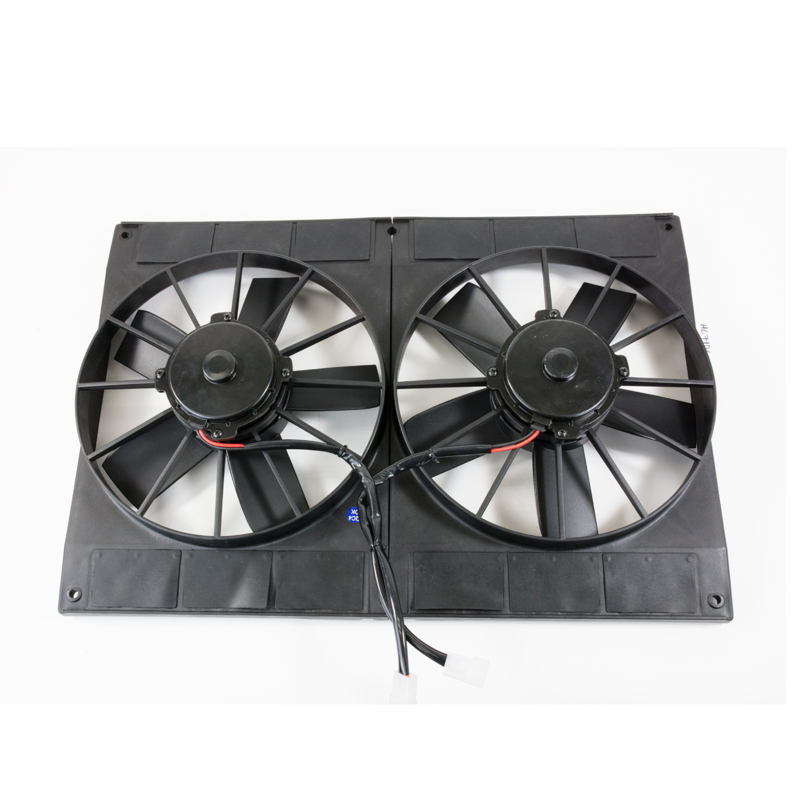 Universal Dual Straight-Blade 11" Cooling Fan Assembly