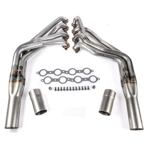 HEDMAN LS Into 1967-72 GM C10 Truck Headers 1-3/4in, 3 in Collector, Steel