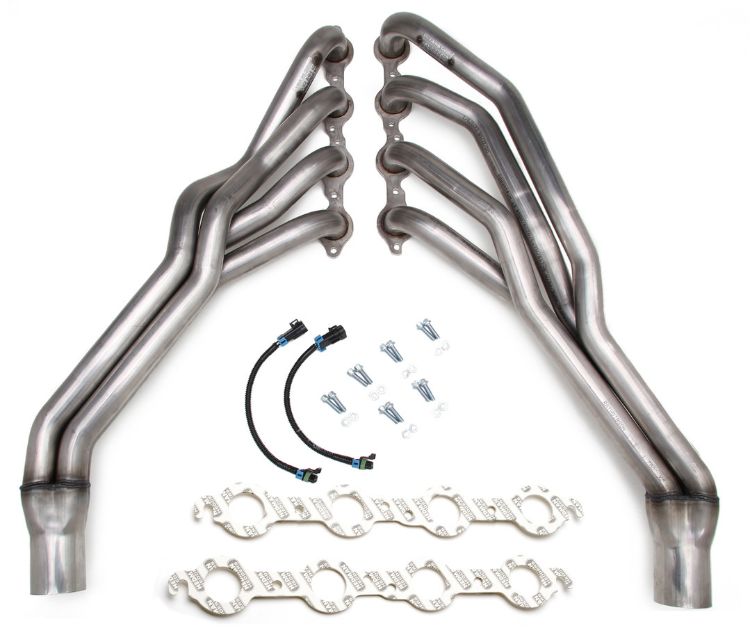 HEDMAN Headers, Street, 1-3/4" Primary, 3" Collector, Stainless, Natural, GM LS-Series, Chevy Camaro 2010-11, Kit