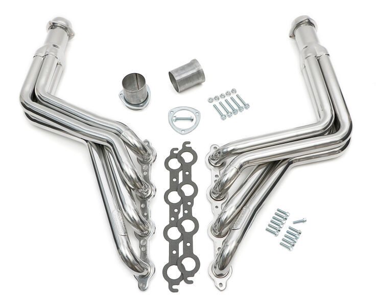 Hedman Silver Ceramic Headers - GM A-Body 1968-72 - Pair - 1.75 in Primary