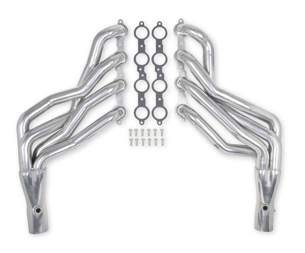 Hooker Silver Ceramic Headers - GM A-Body 1968-72 - Pair - 1.875 in Primary