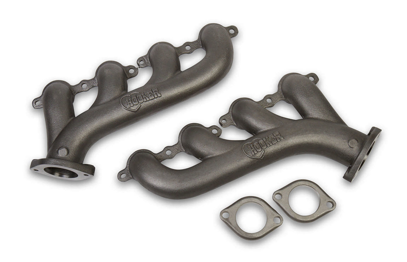Hooker Ductile Iron Exhaust Manifold - GM LS-Series 1998-2012 - Pair